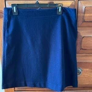 Talbots Women’s navy skirt size 6 preloved